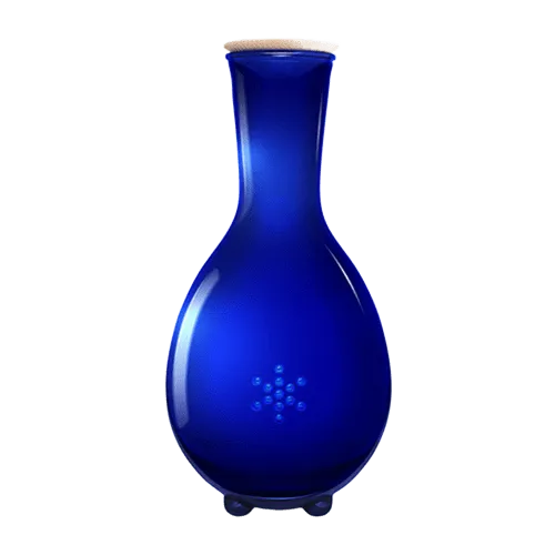 Стъклена кана Vitbot Cobalt „Плод на живота“